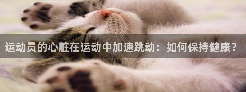 意昂代理注册官网入口：运动员的心脏在运动中加速跳动：如何保持健康？