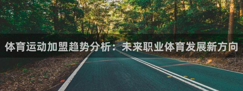 意昂体育4：体育运动加盟趋势分析：未来职业体育发展新方向